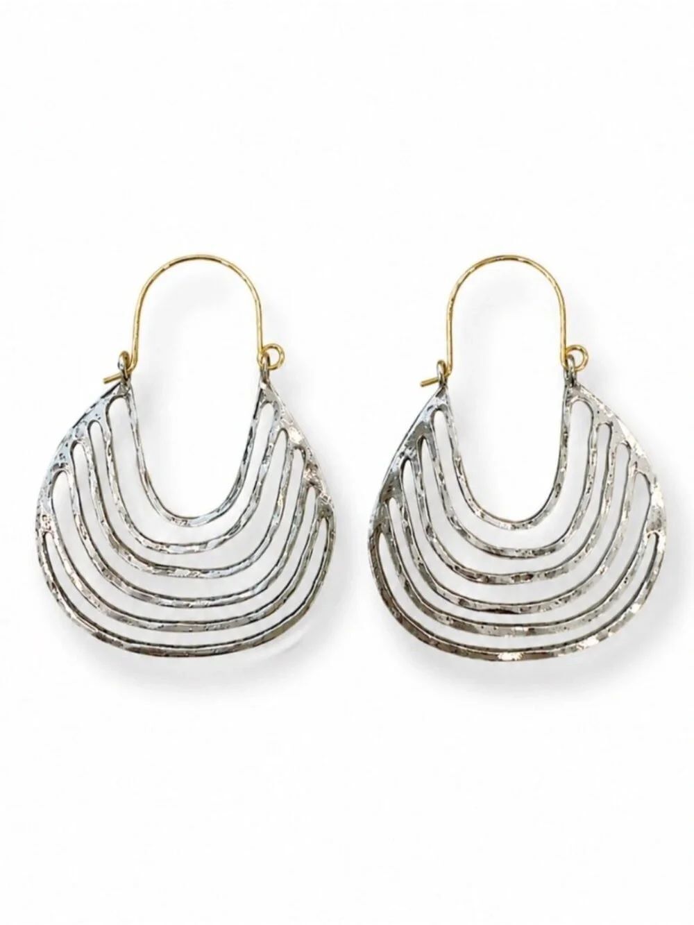 Boho hoop earrings Q1290